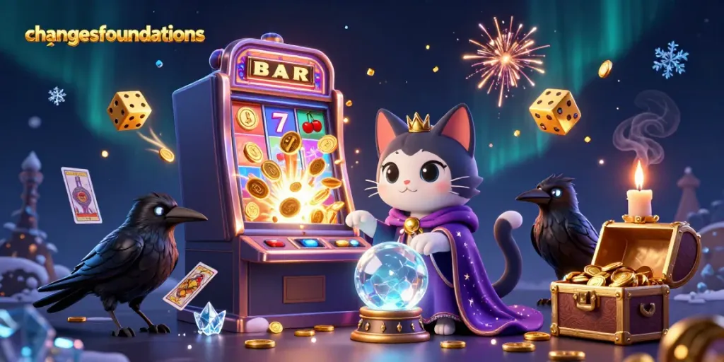 Engage with changesfoundations through vibrant casino elements, rich in detail and gaming excitement.