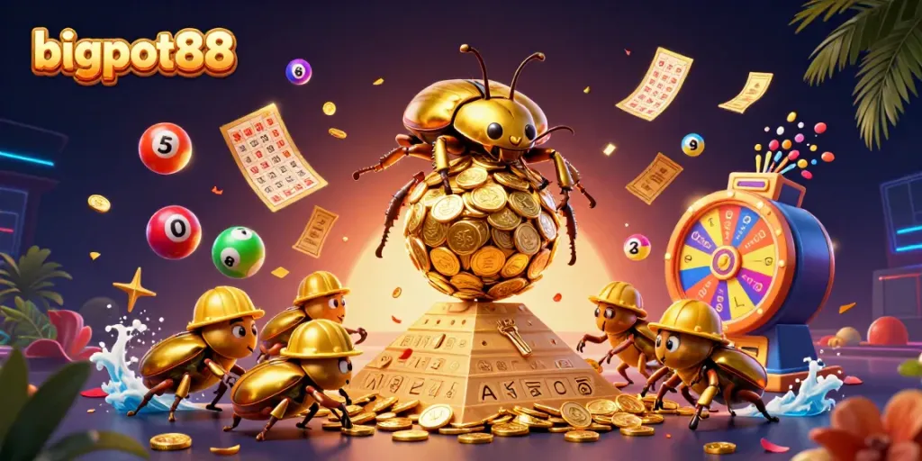 bigpot88 menghadirkan sensasi permainan lotere dengan keajaiban koin emas yang berkilau.