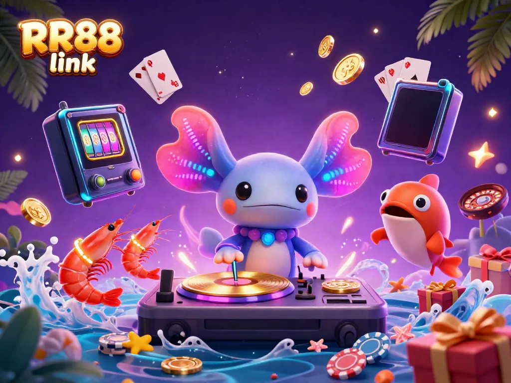 Join the excitement at the RR88 link with vivid slot games and engaging underwater party elements.