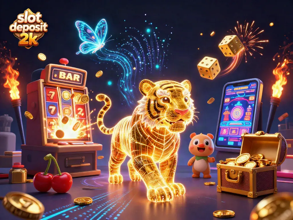 Spin to win big in the vibrant world of slot deposit 2k gaming.