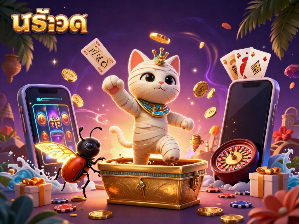 สล็อตออนไลน์ที่เต็มไปด้วยสัตว์ประหลาดและบรรยากาศคาสิโนเพิ่มความตื่นเต้น