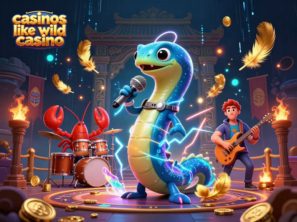 Experience the excitement of casinos like wild casino with dynamic underwater entertainment featuring musical sea creatures.