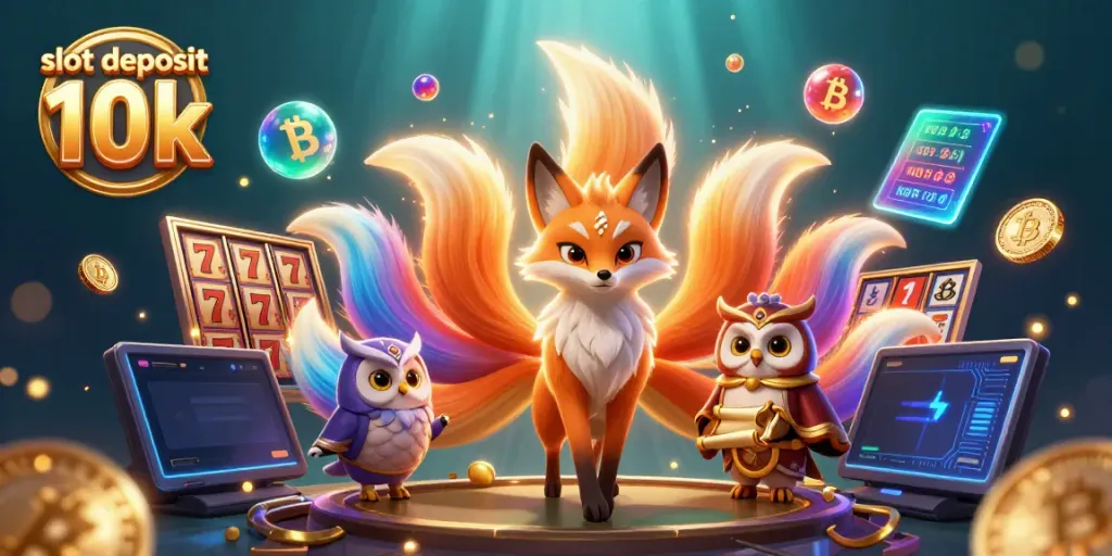 Play exciting slot games with a minimum deposit of 10k for chances to win big!