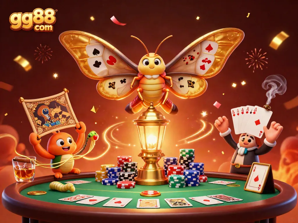 Experience the thrill of gg88 com with vibrant casino-themed characters and elements in a festive atmosphere.