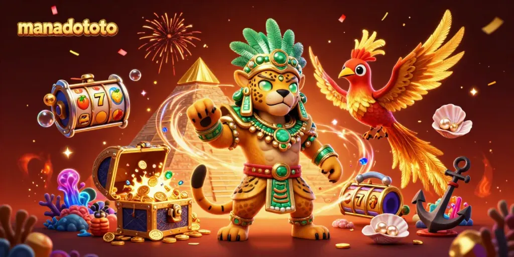 Experience the thrilling world of manadototo with colorful slot elements and dynamic characters in action.
