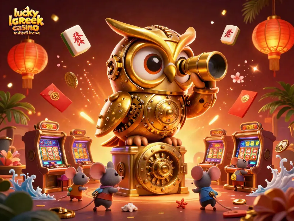 Claim lucky creek casino no deposit bonus with our vibrant casino illustration showcasing rewards and excitement.