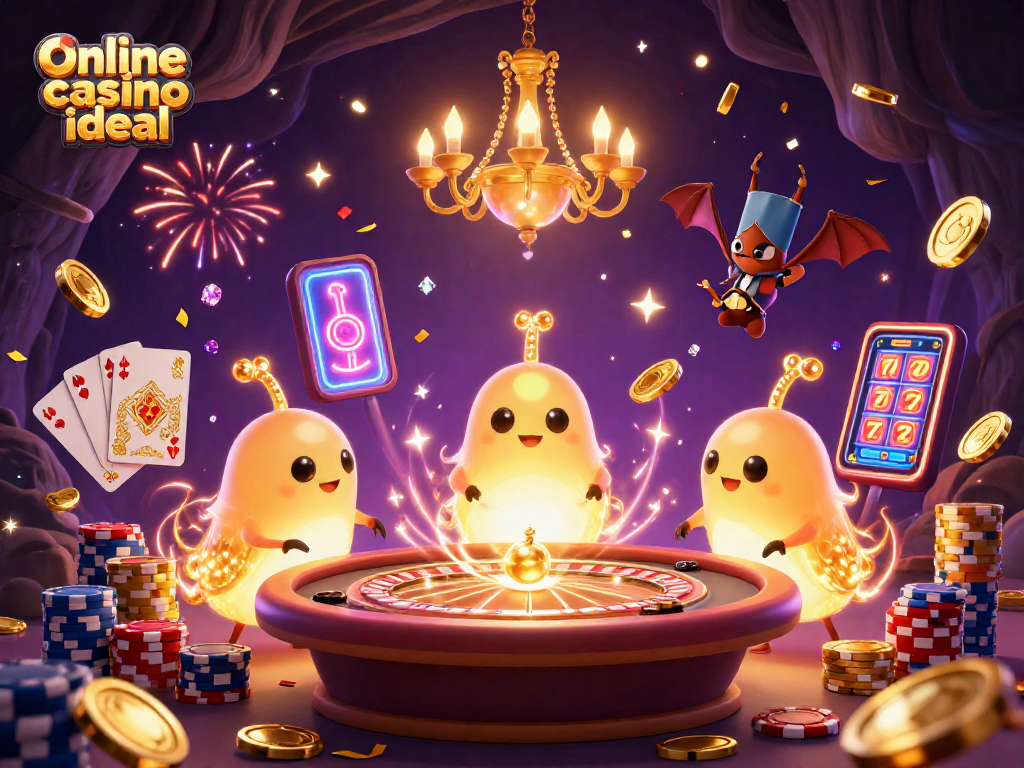 Menghadirkan pengalaman menarik casino online ideal dengan cahaya ekor kuning keemasan dan dealer kelelawar.