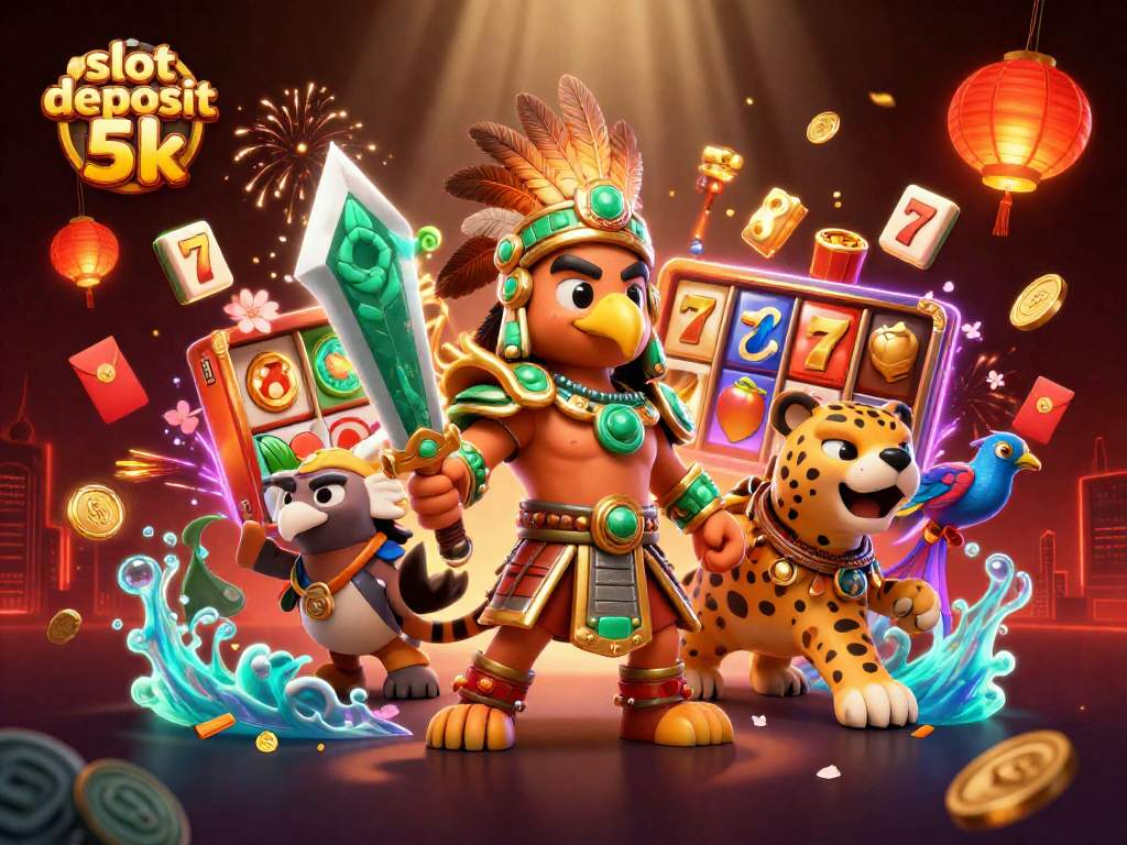 Menangkan jackpot dengan modal kecil melalui slot deposit 5k yang menarik ini.